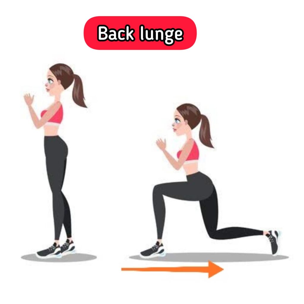 Back lunge for thighs fat - sharpmuscle