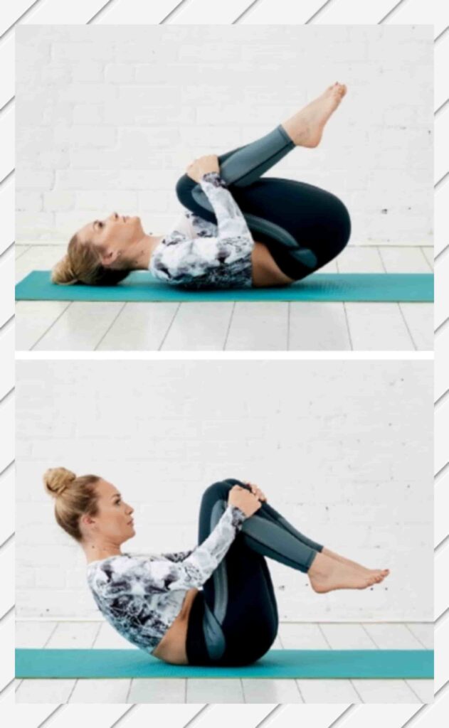 Wind Pose to beat bloating Stomach - sharpmuscle