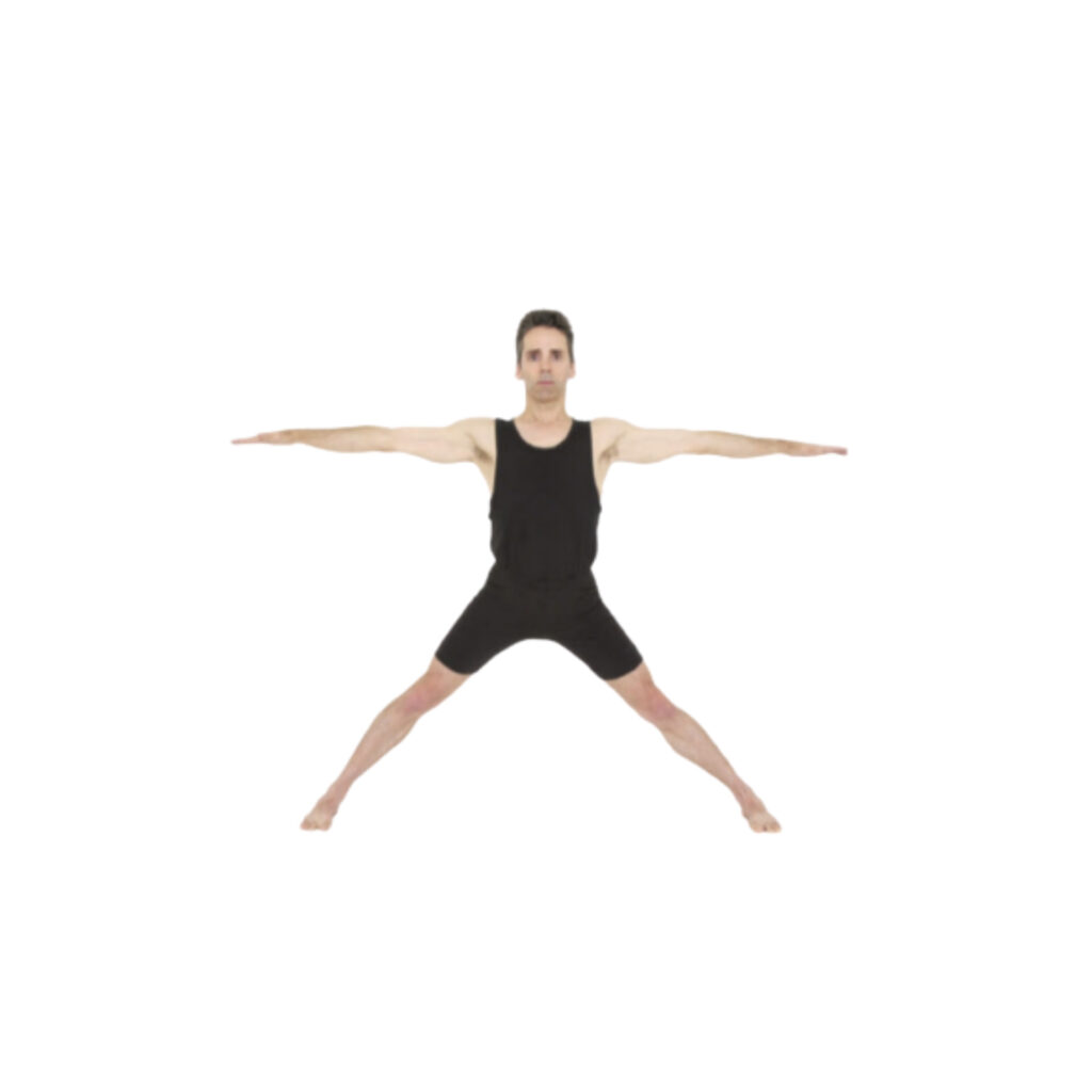 Step 2 Triangle Pose (Utthita Trikonasana) - sharpmuscle